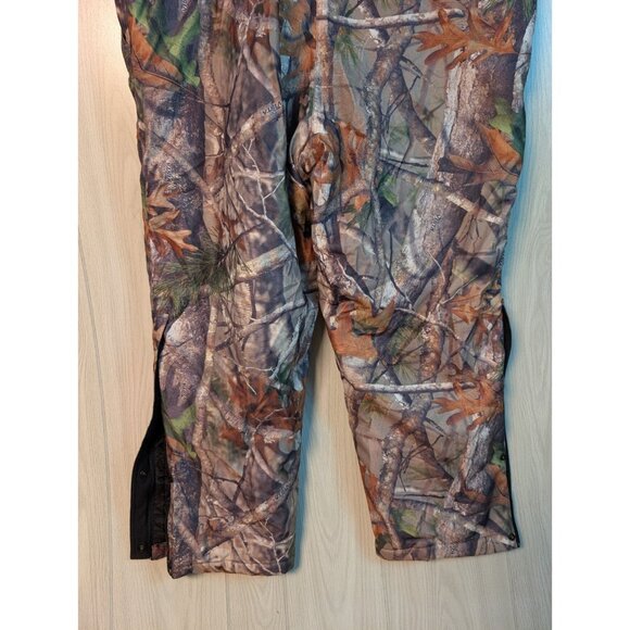 Field & Stream Bib Overalls Men 2XL Realtree Camo HydroProof Ultra Waterproof - Picture 7 of 10